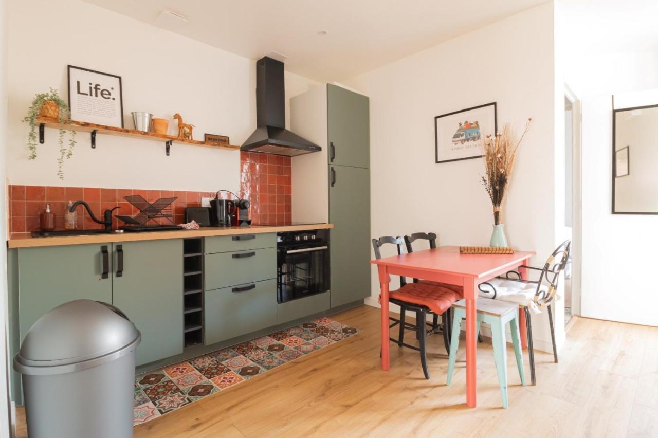 Chill And Work / Gare Tgv / Beau T2 Renove Apartment Rennes Ngoại thất bức ảnh